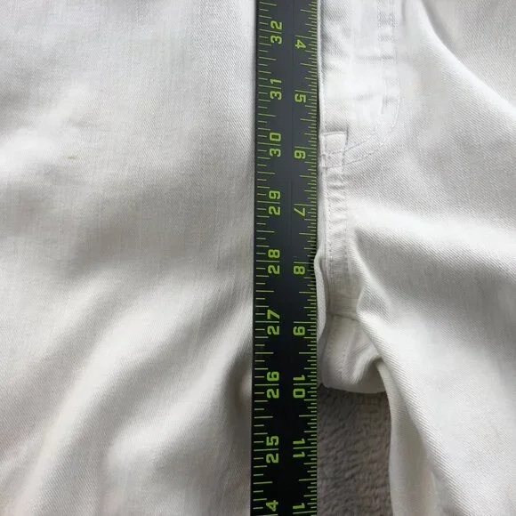 Lauren Ralph Lauren Womens Jeans Size 8 Classic Straight Casual White Denim - Picture 6 of 16